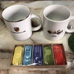 Porsche & Jeep Mug Set W/ Hasami Supercar Chopstick Rests + Silicone Lid Japan. Fixed Price $122.75.