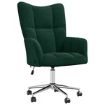 Chill Velvet Chair With Adjustable Height And 360 Swivel Vidaxl. Fixed Price $116.99.