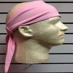 Solid Pink Schampa Old School Head Wrap Biker Cotton Bandanna Free Shipping. Fixed Price $14.99.