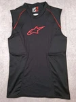 Alpinestars Mx Cooling Vest Size Xl Warm Weather Device Black Red. Fixed Price $29.88.