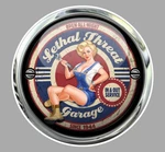 Sticker Lethal Threat Usa Garage Vintage PC034. Fixed Price $6.21.