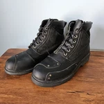 Joe Rocket Orbit Mens Black Leather Motorcycle Boots Riding Biker Size 12. Fixed Price $38.00.