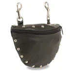 Milwaukee Leather SH197S Women's Black Studded Belt Bag With Cla.... Fixed Price $24.76.