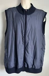 Men Charleston Threads Blue Mock Neck Zip Rib Performance Golf Vest Jacket Xxl. Fixed Price $16.64.