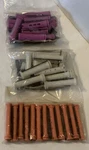 Lot Of 3 Dozen New Assorted Size Perm Rods Curl Women Hair Styling Salon. Fixed Price $8.00.