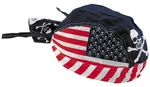 Zan Headgear Biker Skull Cap Bandana Do Rag Headwrap Patriotic Cotton. Fixed Price $12.43.