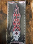 Lethal Threat Skull & Flames Patch 12X3 New Old Stock Biker. Fixed Price $15.95.
