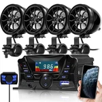 Gohawk Motorcycle Speakers Bluetooth, Waterproof And Amplifier Audio.... Fixed Price $114.80.