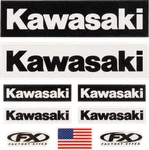Factory Effex Jersey Iron-on Kit For Kawasaki 28-82100. Fixed Price $37.09.