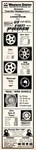 1990 Western States Tire And Auto Service Vintage Lowrider Print Ad 3X11". Fixed Price $9.95.