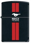 Mustang 50 Years Black W/red Stripes Zippo Lighter * Extremely Rare Ships Free. Fixed Price $165.00.