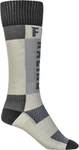 Fly Racing 350-0552S Mx Socks Thick Grey/black Small/medium. Fixed Price $26.52.