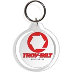 Troy-bilt Garden Tractor Keychain Keyring Yard Lawn Mower Part Holder Fob. Fixed Price $6.99.
