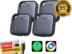 4 Pack Rechargeable Air Tracker Tags Bluetooth Finder For Ios Android Keys. Fixed Price $49.65.