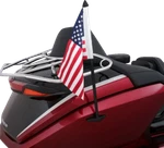 Show Chrome Flag Pole Black Gl 1800 52-974BK. Fixed Price $58.46.