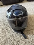Shoei Solid Mens Full Face Street Cruising Dot Motorcycle Helmets Size. Fixed Price $200.00.