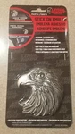 New Lethal Threat Eagle Head Peel-n-stick Polyresin 3D Emblem LT88675. Fixed Price $19.95.