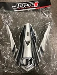 JUST1 J32 Replacement Helmet Peak Visor Raptor White Large Mx Dirt Bike. Fixed Price $10.00.