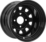 Itp 2007-2012 YFM350FG Grizzly 4WD Sra Yamaha Delta Blk Rear 12X7 2+5 4/110. Fixed Price $92.00.