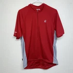 Canari Shirt Mens Large Red Cycling Bike Jersey Active Racing Performance. Fixed Price $28.00.
