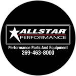 Allstar Performance Coaster Logo Fiber Black Set ALL049-50. Fixed Price $36.95.