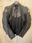 Alpinestars Leather Motorcycle Racing Smx Air-flo Jacket Us 48 Euro 58 Black Gp. Fixed Price $350.00.