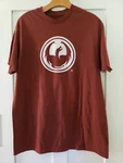 Dragon Large Mens Icon Staple Line Burgundy Short Sleeve T-shirt Black. Fixed Price $19.99.