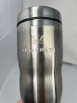 Maserati Logo Stainless Steel Travel Mug Insulated Thermos Tumbler Coffee Cup. Fixed Price $24.99.