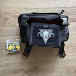 Biltwell Motorcycle Sissy Bar Bag Scooter E-bike Black EXFIL-7 Cans. Fixed Price $64.99.