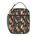 Fox Insulated Lunch Box Women Bag Work Picnic Travel Hiking Polyester. Fixed Price $34.52.