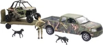 New-ray Replica 1:18 Truck/trailer/utv Camo/utv SS-76456. Fixed Price $68.99.
