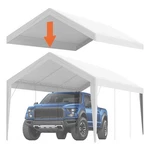 Vevor Carport Replacement Canopy Cover 10 X 20 Ft, Garage Top Tent Shelter Tarp. Fixed Price $66.31.