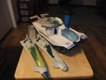 Vintage 1989 Gi Joe Avalanche Snow Tank Hasbro + 2 Hammerhead Parts Only Is. Fixed Price $19.99.