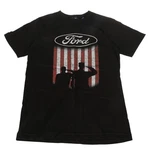 Ford Proud To Honor Shield Flag Salute Men's T-shirt Black Small. Fixed Price $24.81.