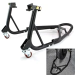 Motorcycle Bike Stand Rear Wheel Adjustable Swingarm Forklift Paddock. Fixed Price $79.86.