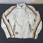 Harley Davidson Cream Rider Jacket Women Large Excellent Condition, New /tag. Fixed Price $150.00.