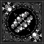 Zan B140 Bandanna Osfm Skull Row. Fixed Price $9.72.