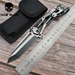 Hot Selling Tactical Folding Knife Wilderness Combat Hunting Camping Tool. Fixed Price $12.99.