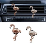 Uhanbut 2PCS Bling Car Dashboard Air Vent Trim Flamingo, Multicolor. Fixed Price $12.14.