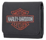Harley-davidson Women's Rhinestone Embellished Bar & Shield Indexer Wallet. Fixed Price $34.95.