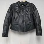 Babe Leather Jacket Black Womens Small Closeout Was $299.95. Fixed Price $149.95.