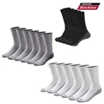 Dickies 12 Pair Crew Work Socks Dri-tech Mens Extra Thick Reinforced. Fixed Price $24.49.