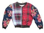 Zoe & Rose Band Of Gypsies Girls Zip-up Lightweight Multi-color Jacket MSRP$40. Fixed Price $9.99.