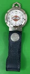 Harley-davidson Belt Loop 46MM Watch Bar & Shield Quartz Leather White Dial. Fixed Price $49.00.