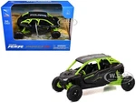 Polaris Rzr Pro Utv Black & Lime Green Diecast Model By New Ray 07393. Fixed Price $10.99.