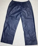 New Men's Charles River Waterproof Englander Navy Size 3XL Rain Pants. Fixed Price $25.00.