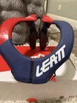 Leatt Neck Brace Red Blue L/xl Brand New With Box 3.5 Gpx Royal. Fixed Price $250.00.