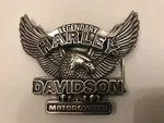 Harley-davidson Men Legendary Eagle Belt Buckle .silver PLAITED.#97786-08V.. Fixed Price $49.89.