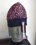 New Schampa Stretch Headwrap Mini Orange Yellow Flames, Motorcycle Bikers Runner. Fixed Price $12.00.