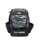 Fly Green Golf Backpack Hex W/ Adj. Drink Holders Holds 20-25 Discs. Fixed Price $49.99.